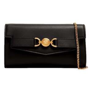 Versace Medusa 95 Small Black Wallet on Chain Crossbody